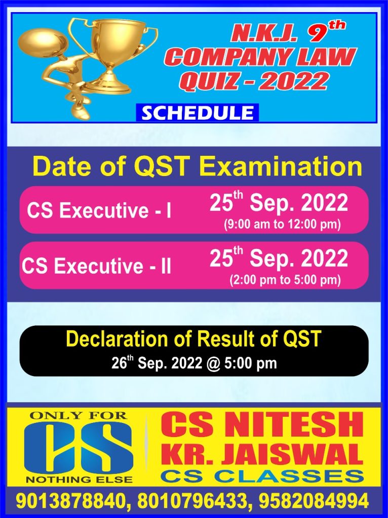 QST Examination Result