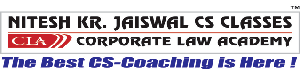 NITESH KR. JAISWAL CS CLASSES